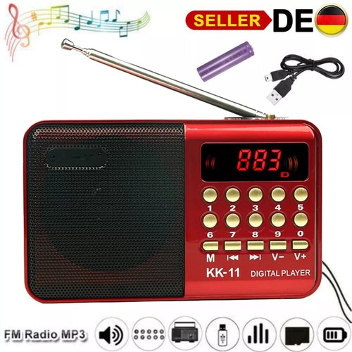 Tragbares radio mp3 player - tragbares,