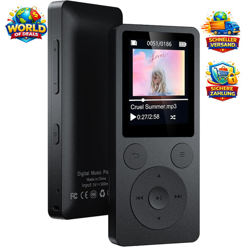 Mp3 player 64gb bluetooth - 64gb,